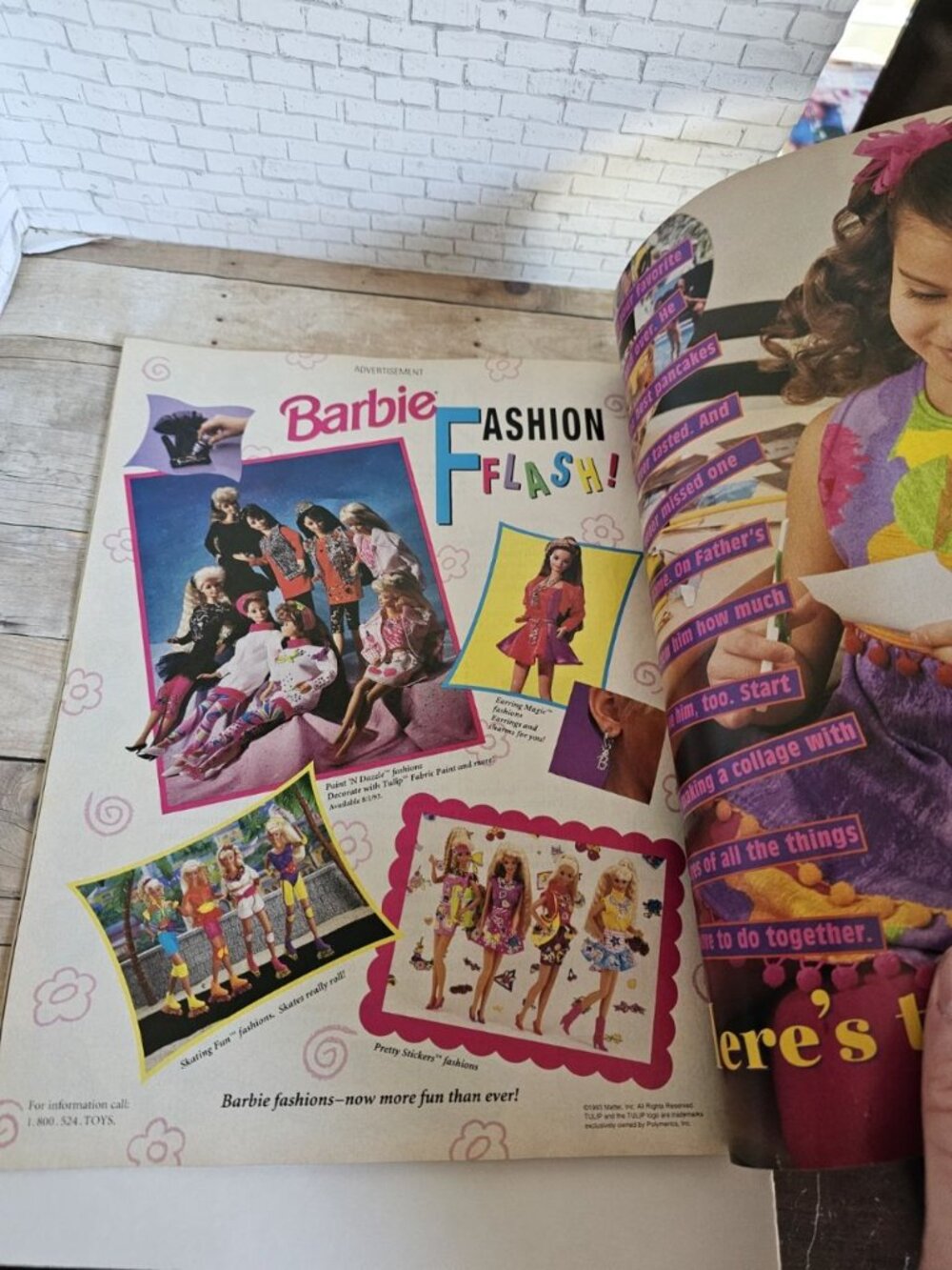 Vintage Barbie Magazine May June 1993 Troll Barbie Fashion Pet Mattel - Picture 4 of 4